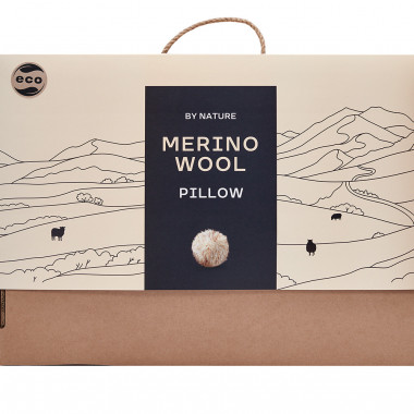 Подушка Merino 70*70 перкаль 100% хлопок (Ивш) - 1