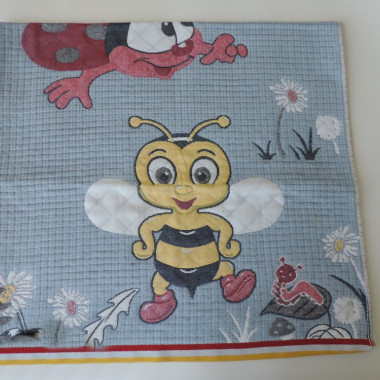 Полотенце вафельное  с жаккардовым рисунком 50*100 (3) - 1